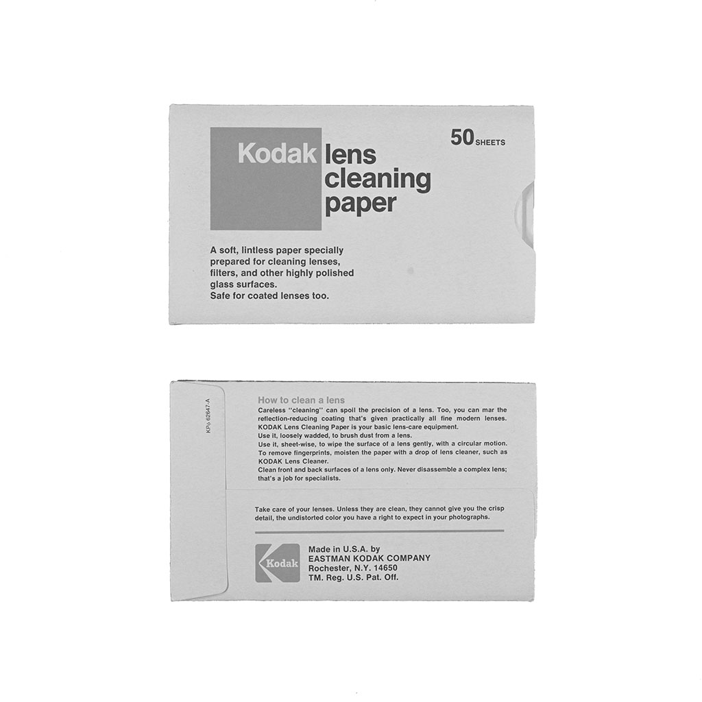 Kodak Lens cleaning paper 