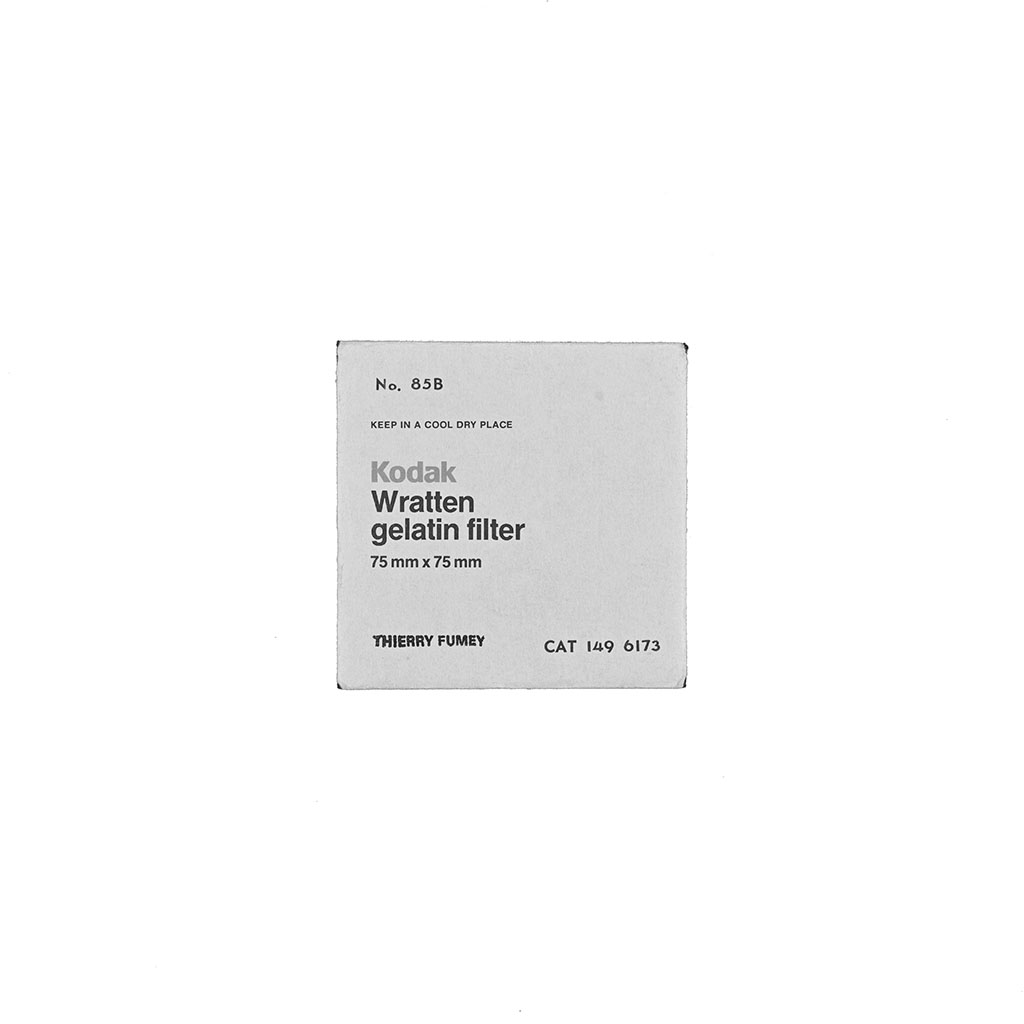 Kodak WRATTEN Gelatin Filter 75×75mm